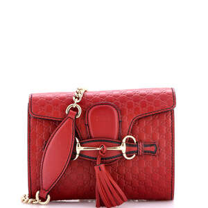 Emily Chain Flap Bag Microguccissima #247673G81B